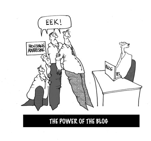The power of the blog.