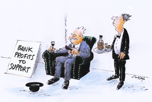 Banks Profits to Support.