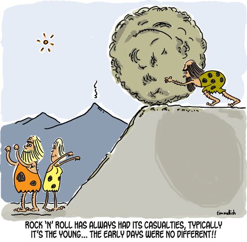 Rock 'n' roll has always had its casualties, typically it's the young...the early days were no different!!