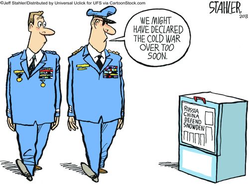 "We might have declared the cold war over too soon."