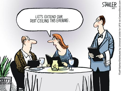 "Let's extend our debt ceiling this evening."