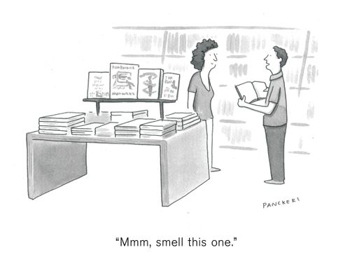 "Mmm, smell this one."