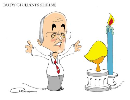 Rudy Giuliani's shrine