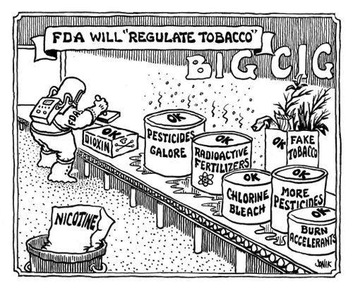 FDA will 'Regulate Tobacco'.