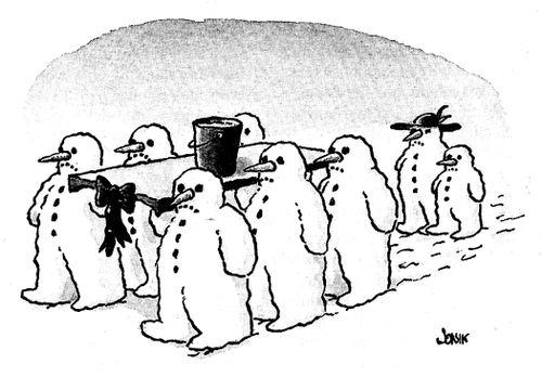 Snowman Funeral