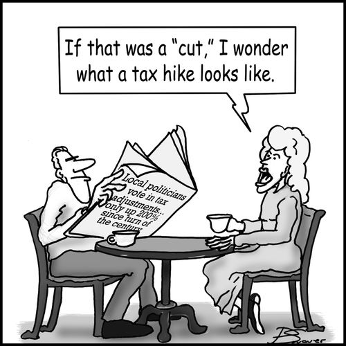 "If that was a 'cut,' I wonder what a tax hike looks like."