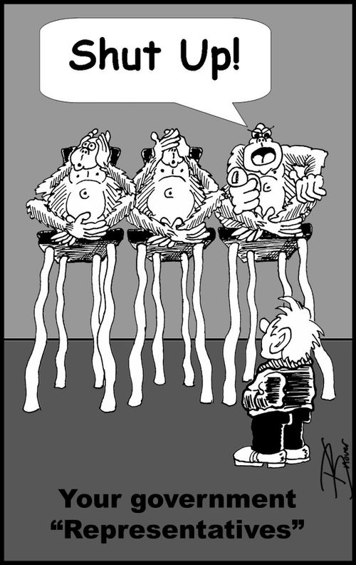 Your government 'representatives'