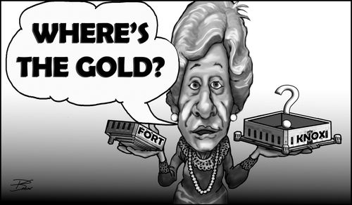WHERE'S THE GOLD?
