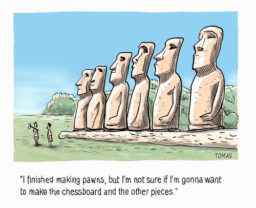 Origin of Moai