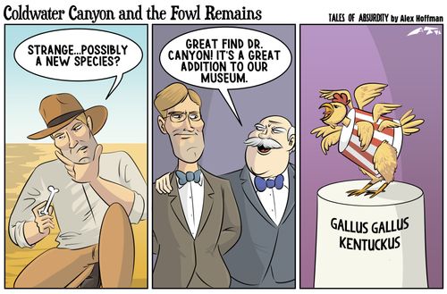 Coldwater Canyon and the Fowl Remains