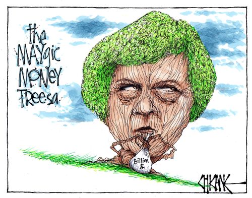 The Maygic money Treesa."