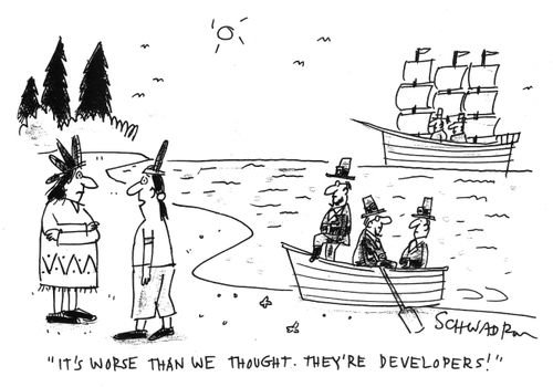 'It's worse than we thought. They're developers!'