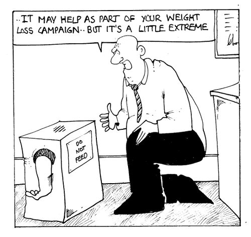"It may help as part of your weight loss campaign...but it's a little extreme"