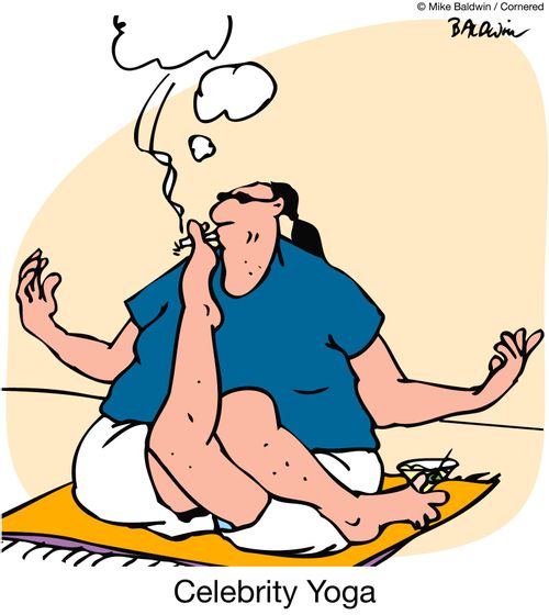 Celebrity Yoga.