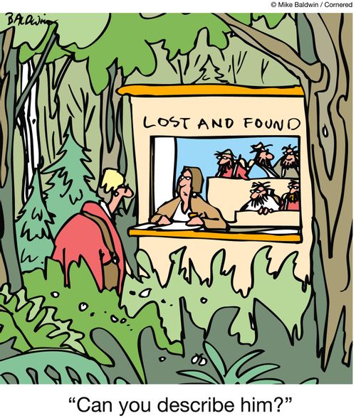 Lost and Found: 'Can you describe him?'