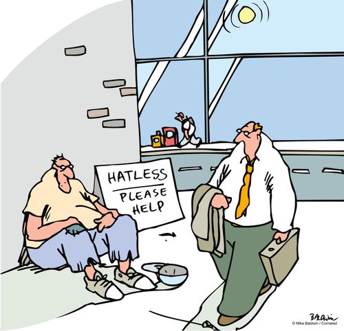 Hatless - Please help.