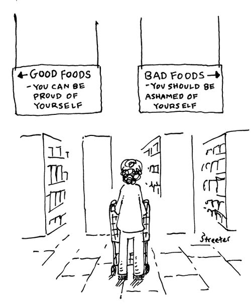 Good foods - Bad foods.