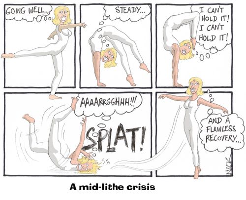 A mid-lithe crisis.