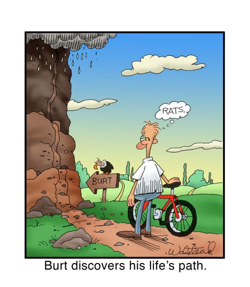 Burt discovers his life's path.