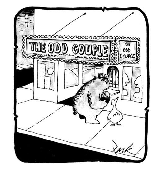 The Odd Couple.