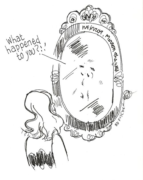 Mirror Mirror on the Wall...what happened to you?