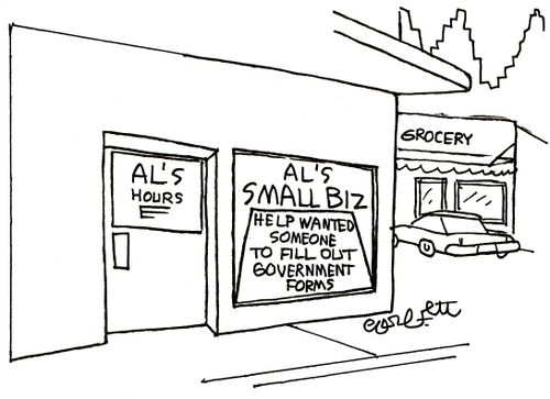 Al's Small Biz: 'Help wanted...someone to fill out government forms'