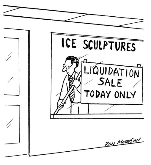 Ice Sculptures - Liquidation Sale Today only.