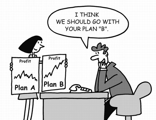 I think we should go with your plan B. 