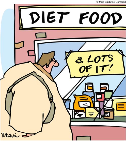 Diet Food...& lots of it