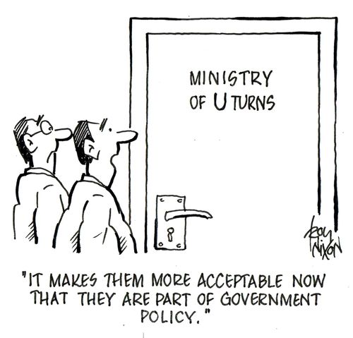 'It makes them more acceptable now that they are part of government policy.'