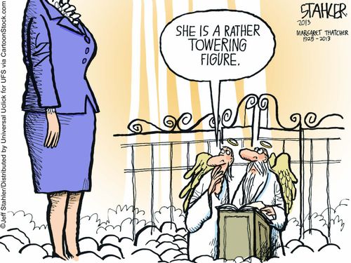 "She is a rather towering figure."