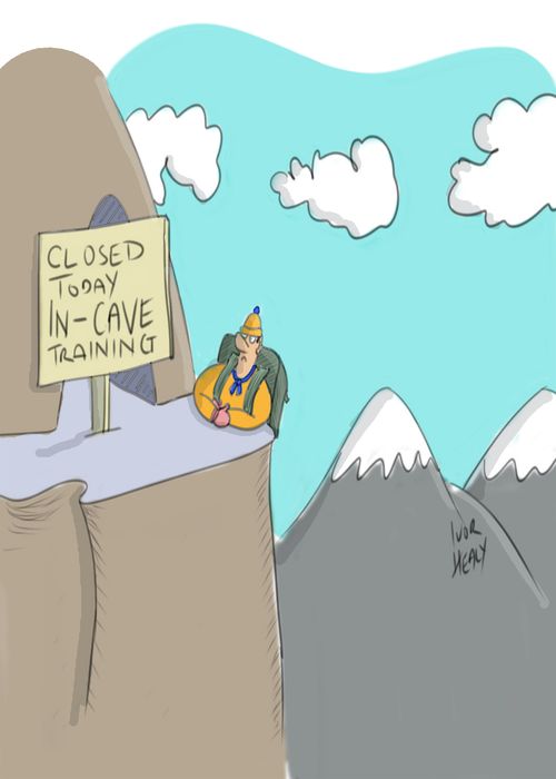 Closed Today: In-Cave Training
