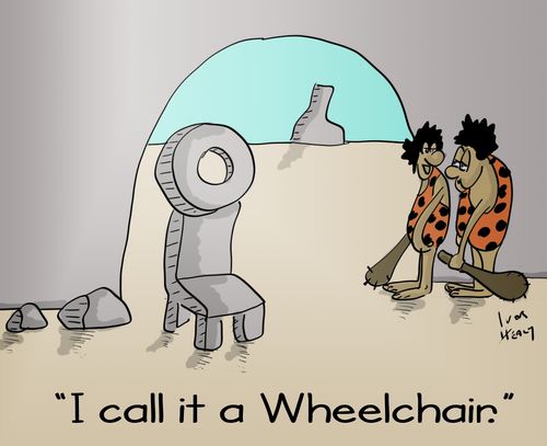 "I call it a Wheelchair."