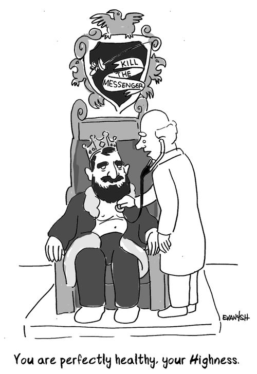 "You are perfectly healthy, your Highness."