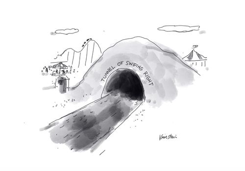 Tunnel of Swiping Right