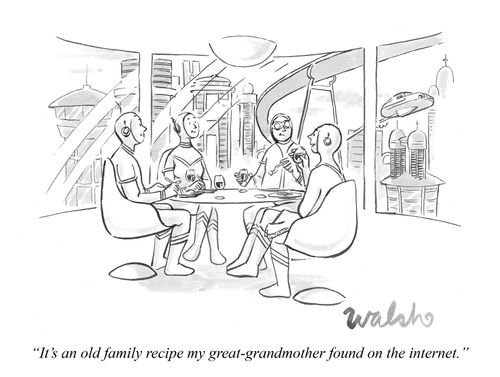 "It's an old family recipe my great-grandmother found on the internet."