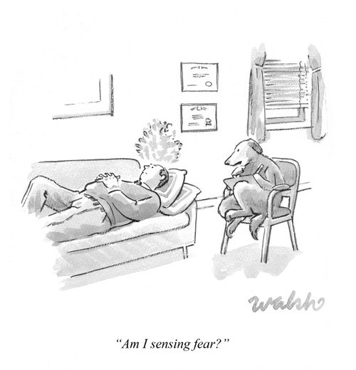 "Am I sensing fear?"