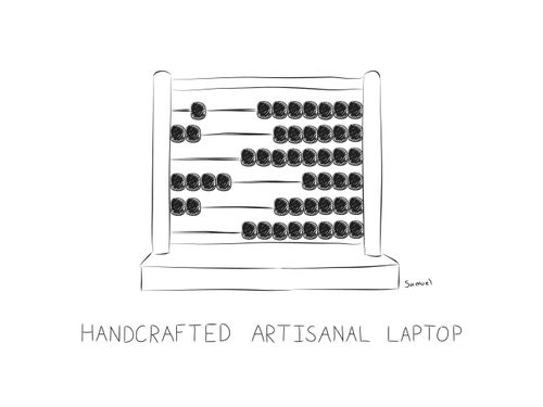 Handcrafted Artisanal Laptop