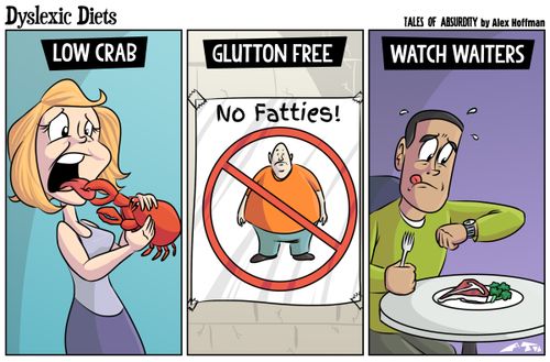 Dyslexic Diets
