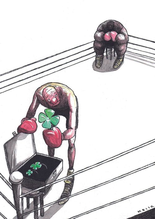 Boxer's Lucky Omen