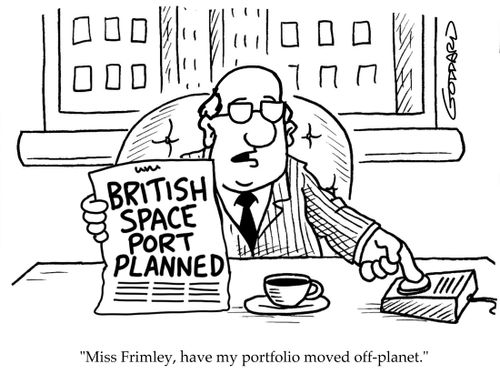 "Miss Frimley, have my portfolio moved off-planet."