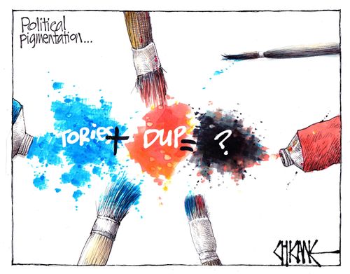 Tories + DUP = ?