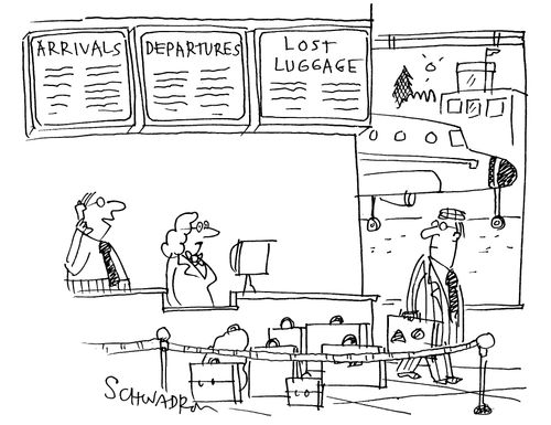 Arrivals, Departures and Lost Luggage.