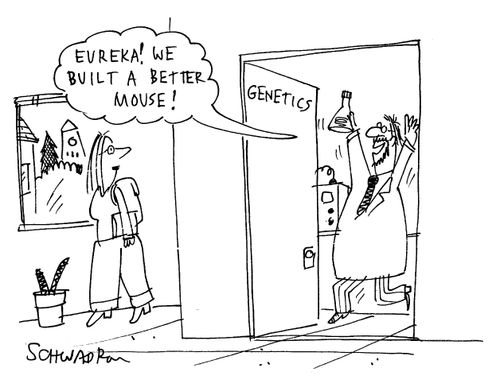 'Eureka! We built a better mouse!'
