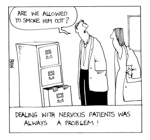 Dealing With Nervous Patients Was Always A Present
