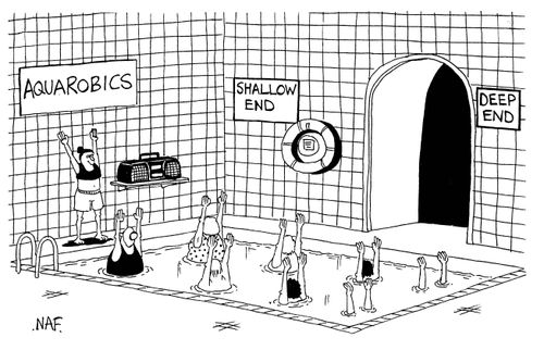 Aquarobics.