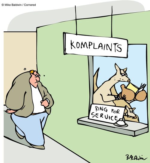 Komplains window.