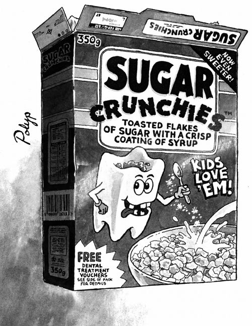 Sugar Crunchies - Free Dental Treatment.