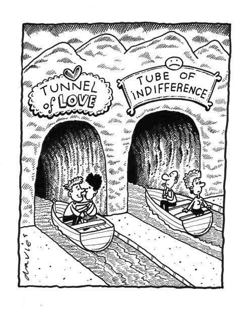Tunnel of love/Tunne of indifference.