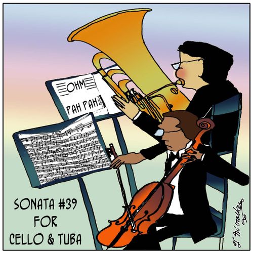 Sonata #39 for Cello & Tuba.